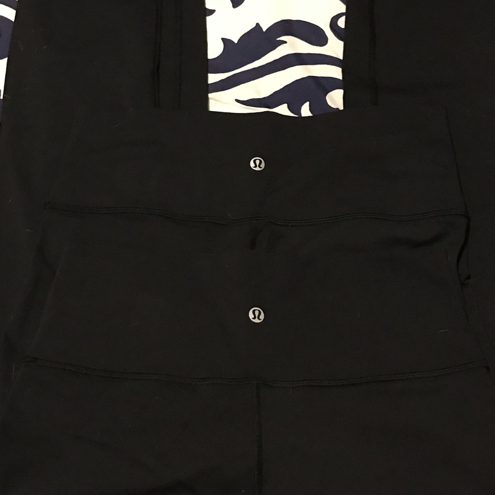 TWO high-waisted wunder under lululemon leggings